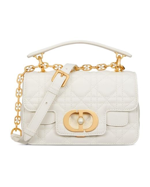 Dior Metallic Mini Jolie Top Handle Bag