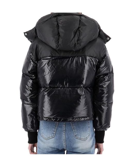 Pyrenex Black Hooded Down Jacket