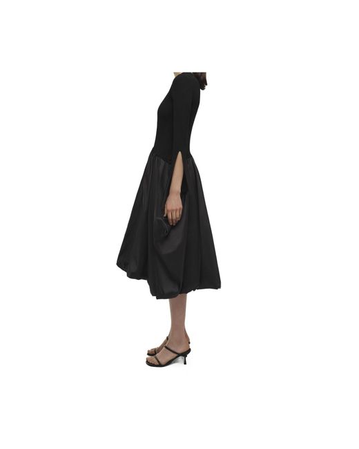 Jonathan Simkhai Black Kenlie Midi Dress