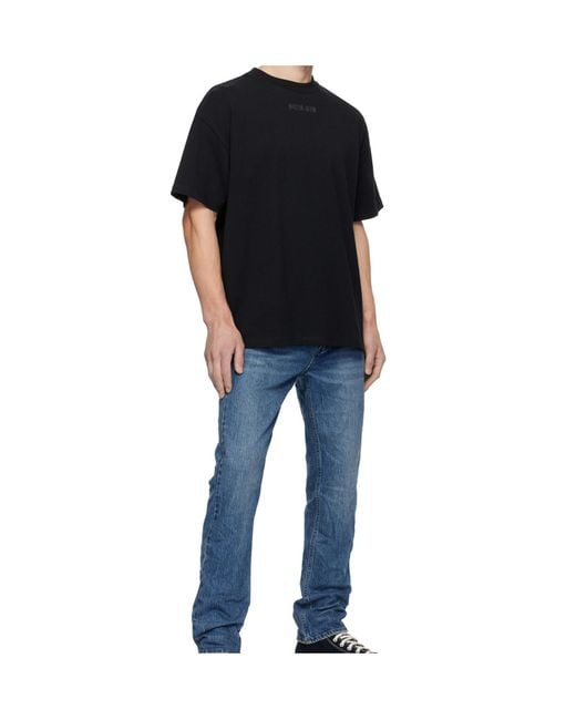 Ksubi Black Logo-Motif T-Shirt for men