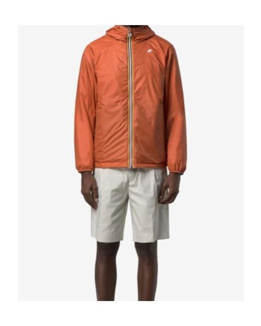 K-Way Brown Jake Plus.2 Reversible for men