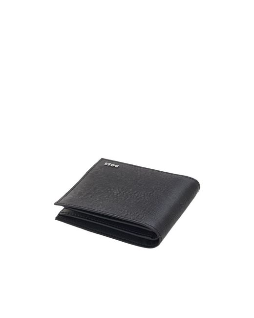 Boss Blue Boss Logo-Detailed Bi-Fold Wallet for men