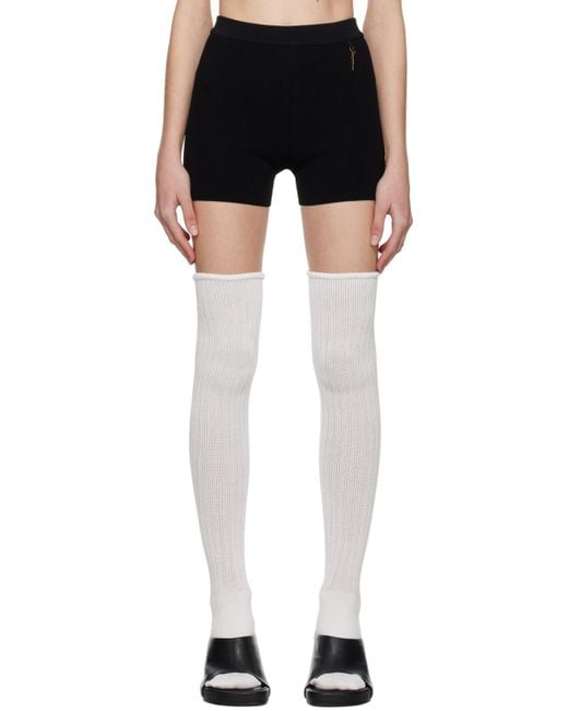 Jacquemus Black Pralu Shorts