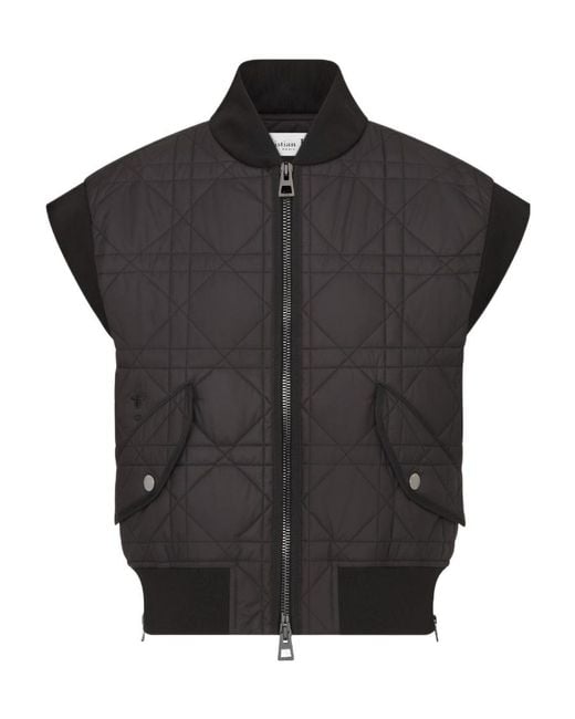 Dior Black Macrocannage Vest