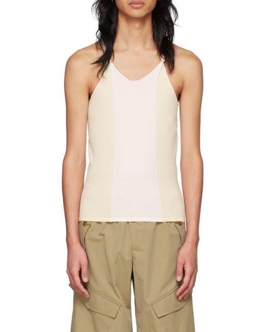 Dion Lee Natural Rope-Detail Tank Top