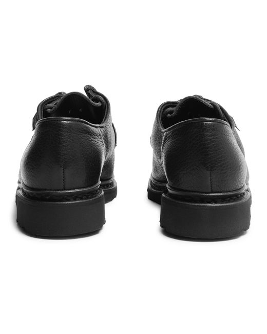 Paraboot Black Michael Derby Shoes