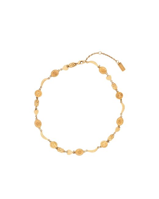 Chloé Metallic Medals Choker