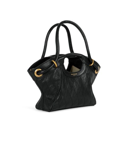 Balmain Black Small Tote