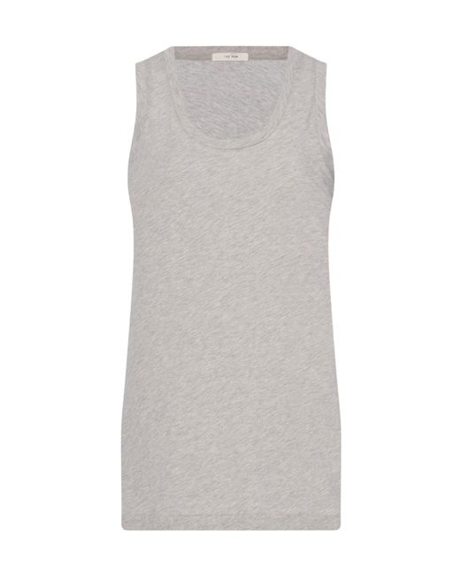 The Row Gray Elana Tank Top