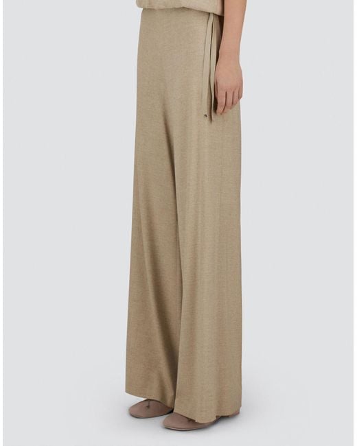 Herno Natural Straight-Leg Trousers