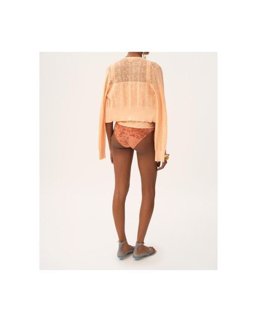 Chloé White Chloé Knitted Cardigan Set