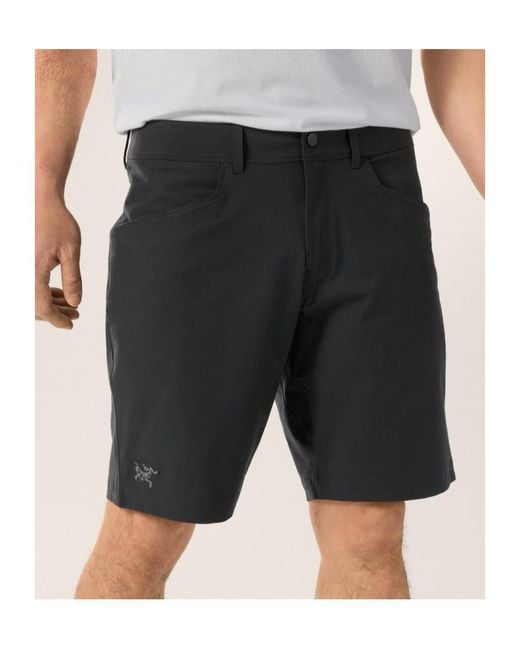Arc'teryx Black Kragg Cotton Short 9' for men