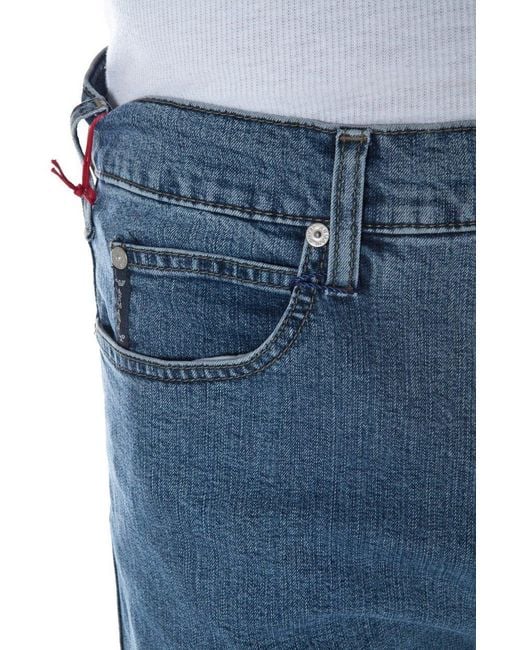 Armani Jeans Blue Logo Jeans for men