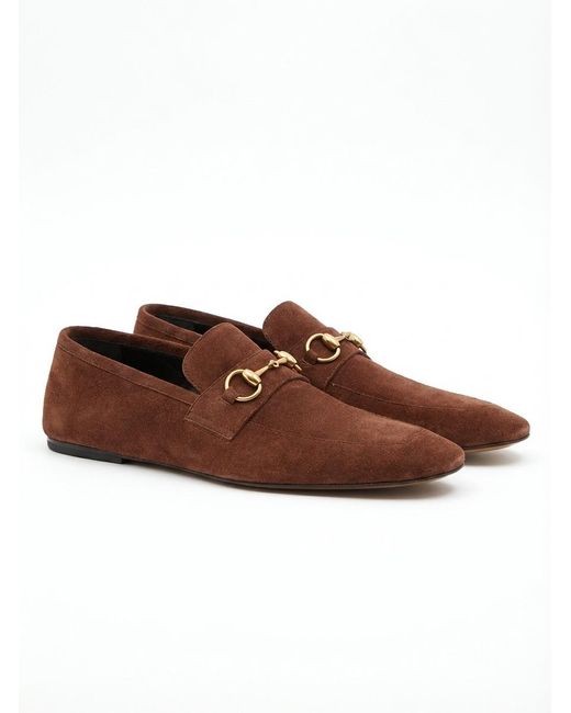 Gucci Brown Ragazzo Loafers for men