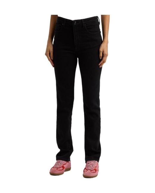 FRAME Black The Pencil Slim-Leg Jeans