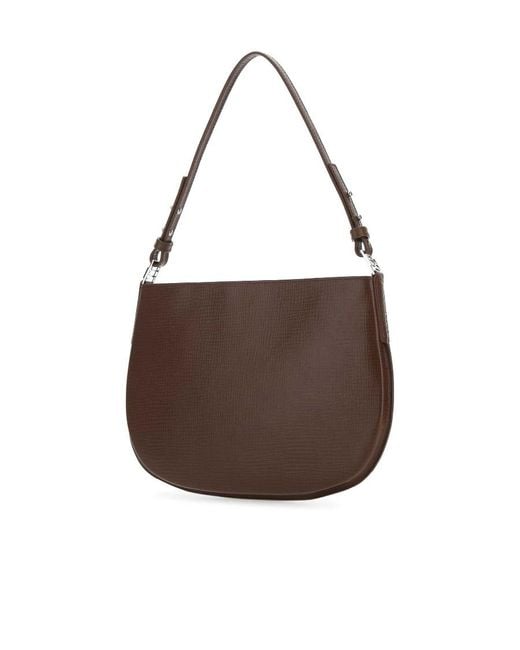 By Far Brown Issa Shoulder Bag
