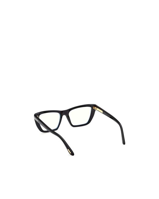 Tom Ford White Eyewear Cat Eye Frame Glasses for men