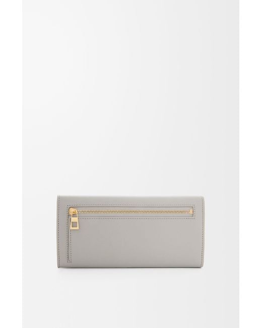 Loewe White Snap Wallet