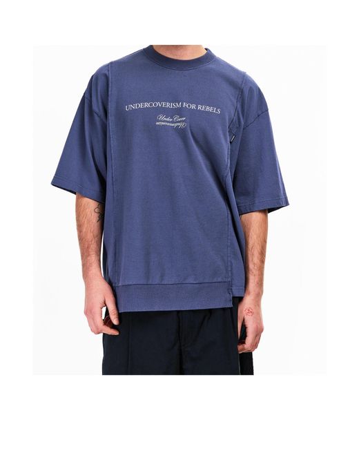 Undercover Blue T-Shirt for men