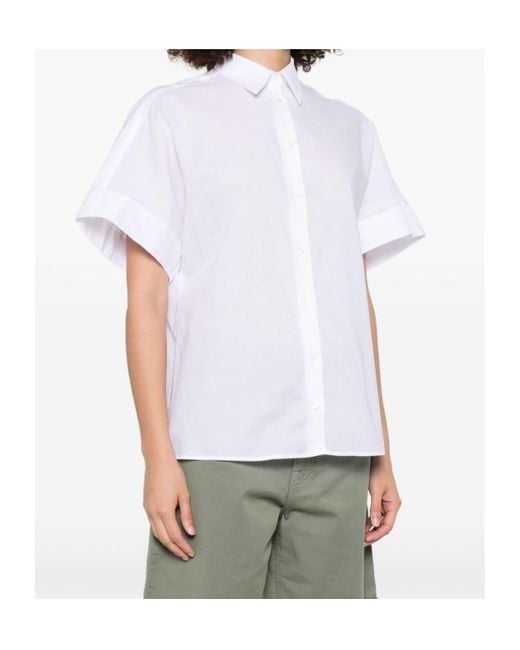 Fay White Cotton Shirt