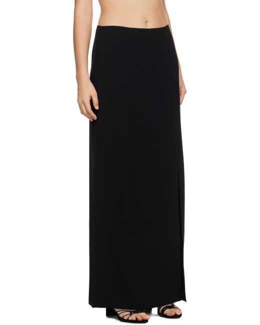 Rag & Bone Black Slit Skirt