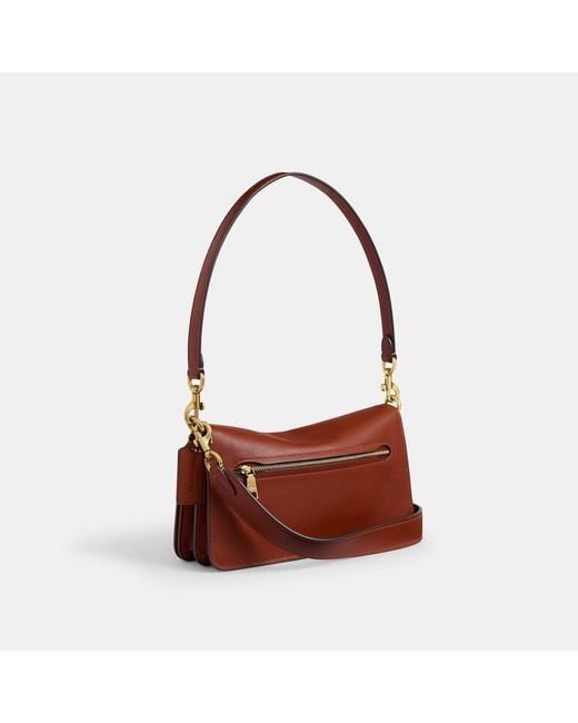 COACH Brown Simple Single-Shoulder Bag