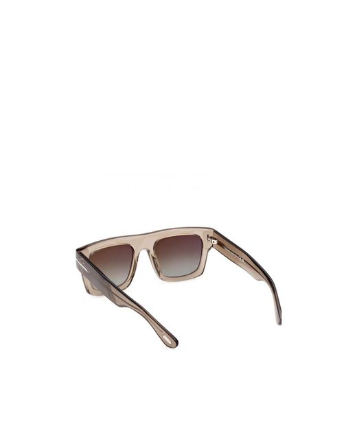 Tom Ford Metallic Full-Frame Sunglasses for men