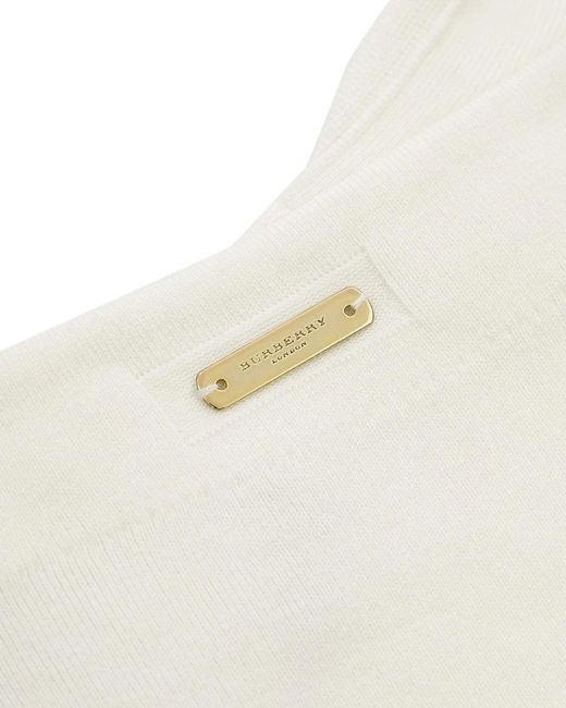 Burberry Natural Logo Knitted Pullover