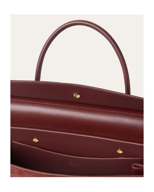 Loro Piana Red Loom Bag L25