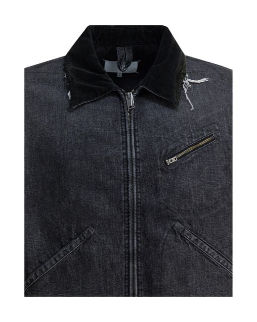 Maison Margiela Black Denim Jacket for men