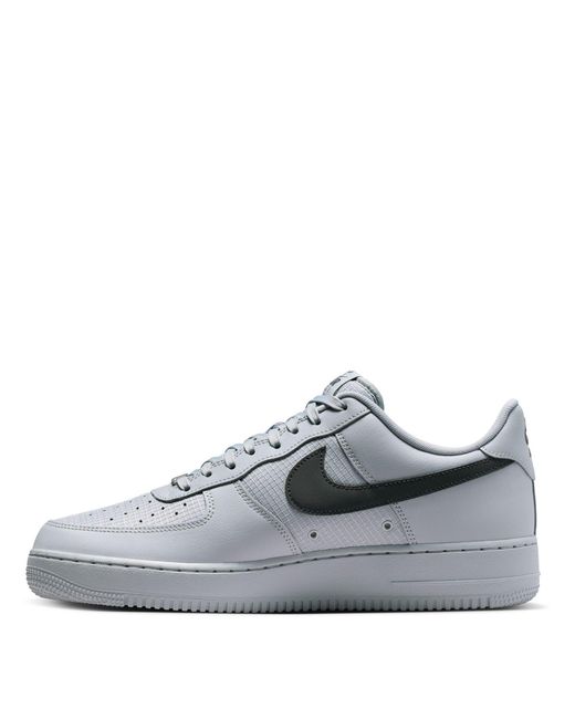 Nike Gray Patchwork Sneakers for men
