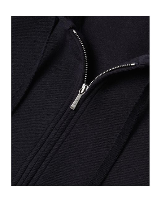 Loro Piana Blue Whitney Bomber Jacket for men
