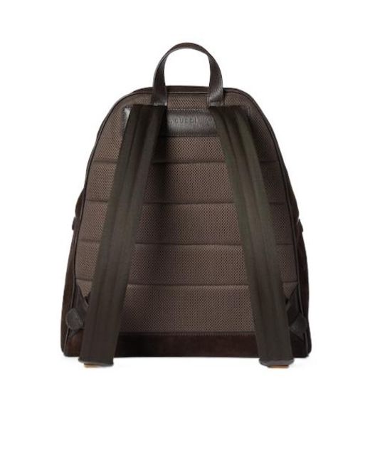 Gucci Brown Ophidia Medium Backpack for men