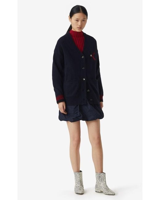 KENZO Blue K Logo Cardigan