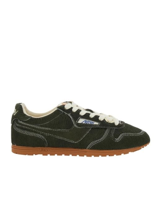 Autry Green Windspin Low-Top Sneakers