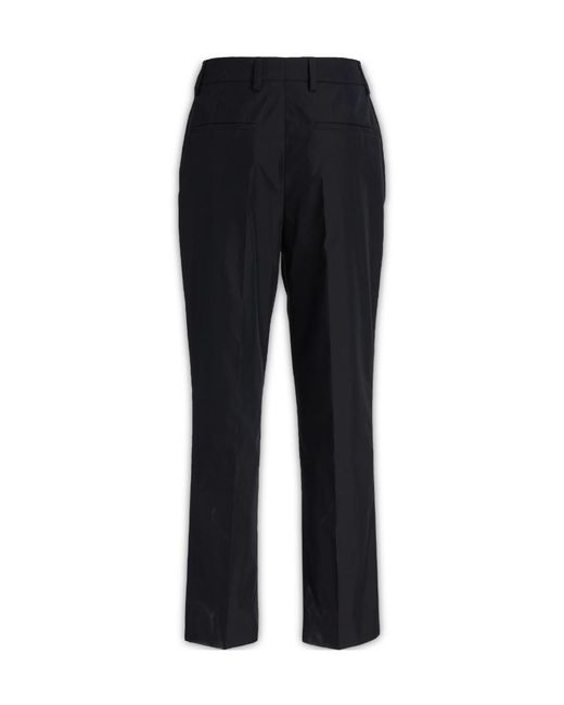 Prada Black High Waist Straight Leg Pants
