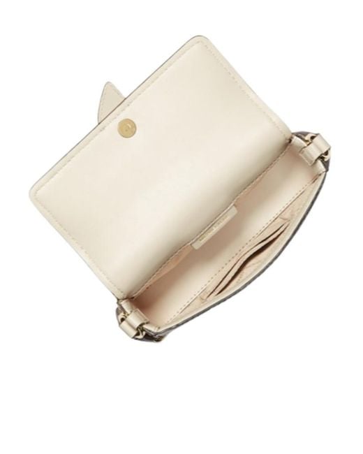 Michael Kors Natural Greenwich Xs Leather Crossbody Bag