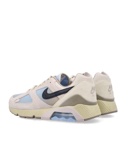 Nike White Air Max 180 Logo Patch Sneakers for men
