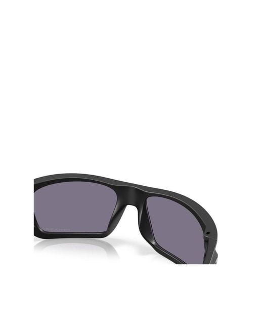 Oakley White Geometric Sunglasses for men