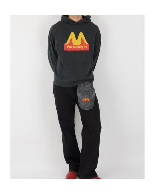 Carne Bollente Black Drive Through Desires Hoodie for men