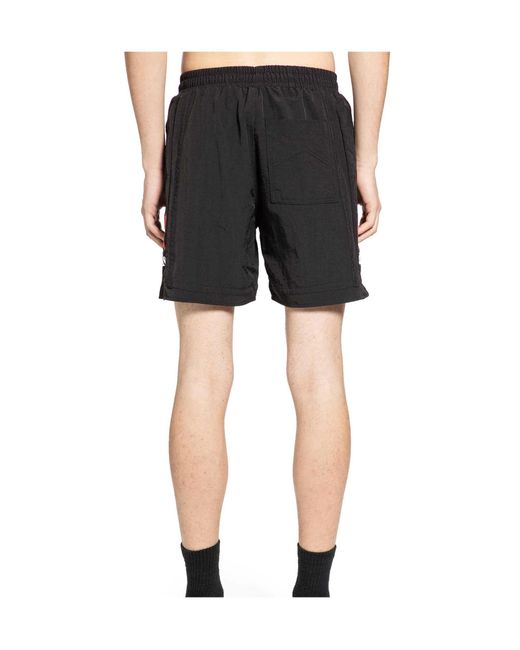Rhude Black Moonlight Logo Shorts for men