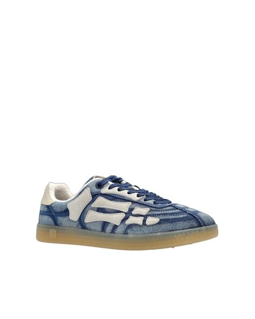 Amiri Blue Pacific Football Sneakers