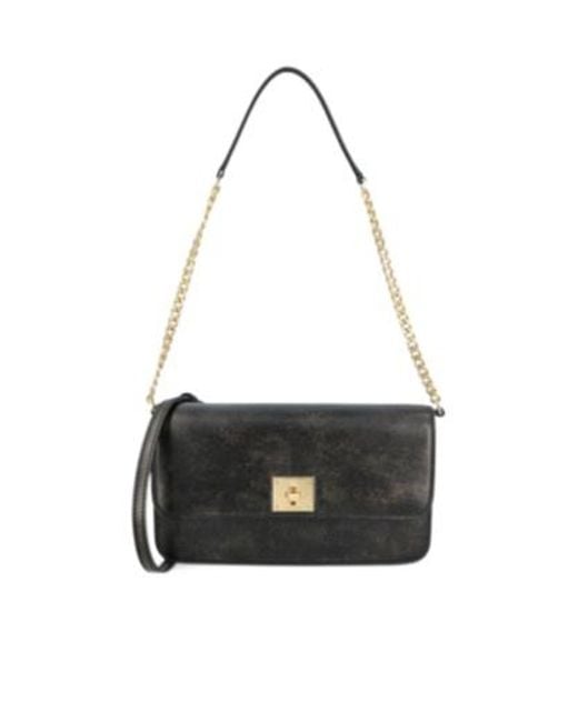 Golden Goose Deluxe Brand Black Twist-Lock Shoulder Bag