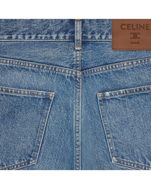 Céline Blue Flare Jeans 001 for men