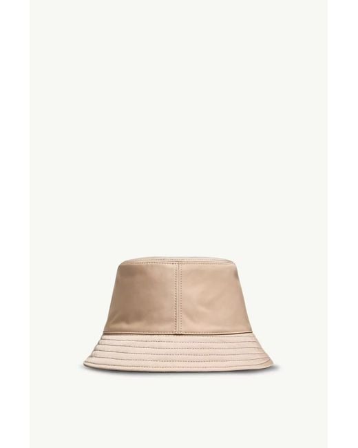 Moncler Natural Logo Patch Reversible Bucket Hat