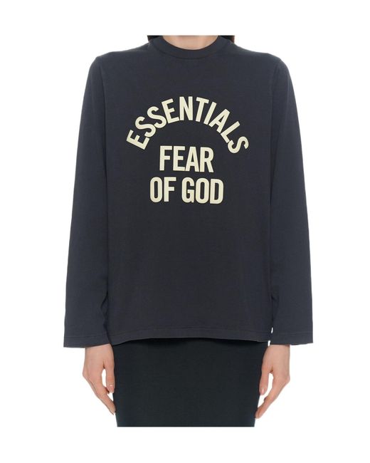 Fear Of God Black Long-Sleeve T-Shirt