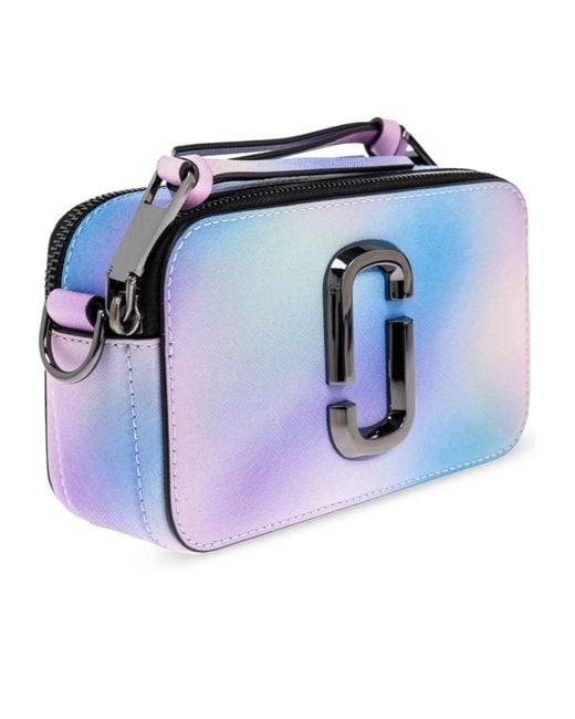Marc Jacobs Blue The Airbrush Snapshot Bag