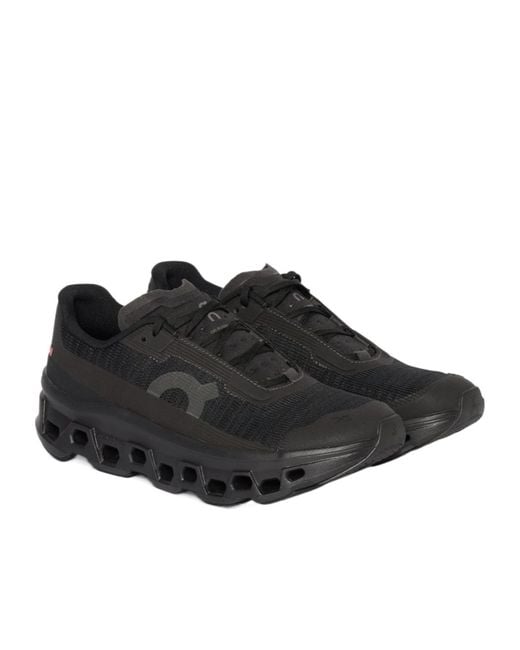 On Shoes Black Cloudmonster Void Sneakers