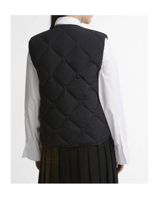 Barbour Gray Gillian Reversible Down Vest