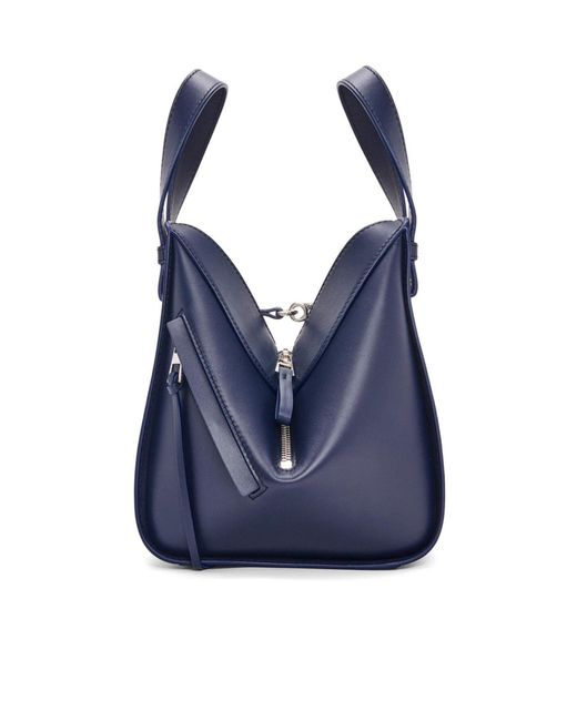 Loewe Blue Compact Hammock Bag